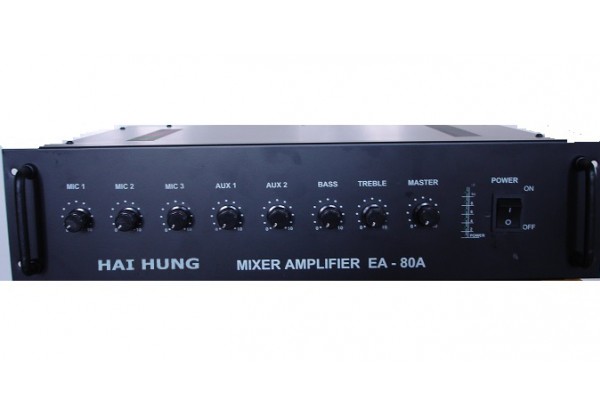 Tăng âm truyền thanh (Mixer Amplifier) công suất 200W HH-200